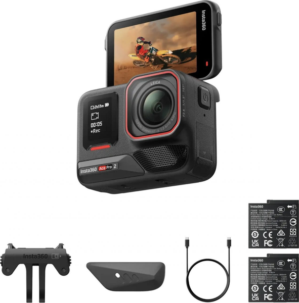 Изображение товара Экшн-камера Insta360 Ace Pro 2 dual battery панорамная