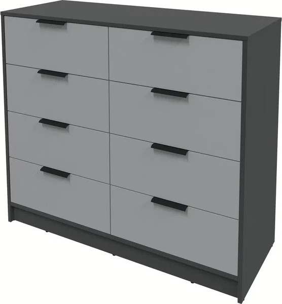 Изображение товара Комод Интерлиния Концепт КТ-К117 (серебро/антрацит)