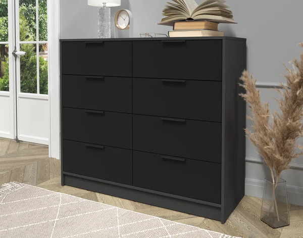 Изображение товара Комод Интерлиния Концепт КТ-К117 (черный/антрацит)