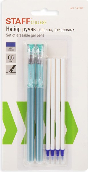 Изображение товара Набор гелевых ручек Staff College 143668