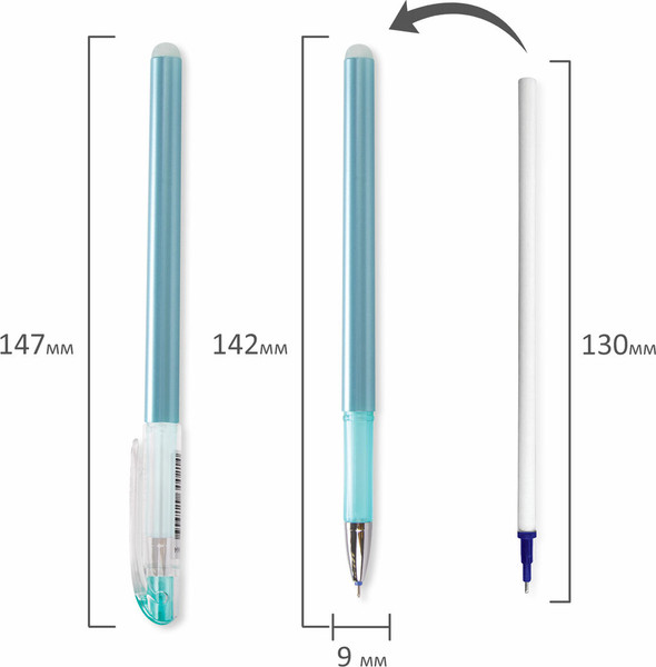 Изображение товара Набор гелевых ручек Staff College 143668