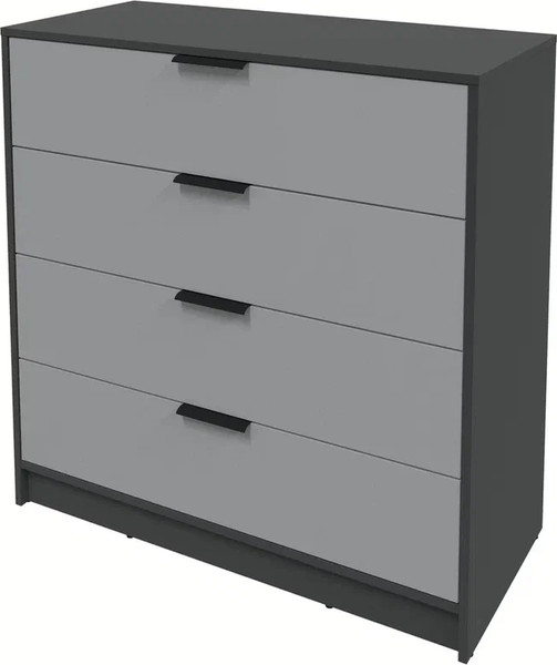 Изображение товара Комод Интерлиния Концепт КТ-К100 (серебро/антрацит)