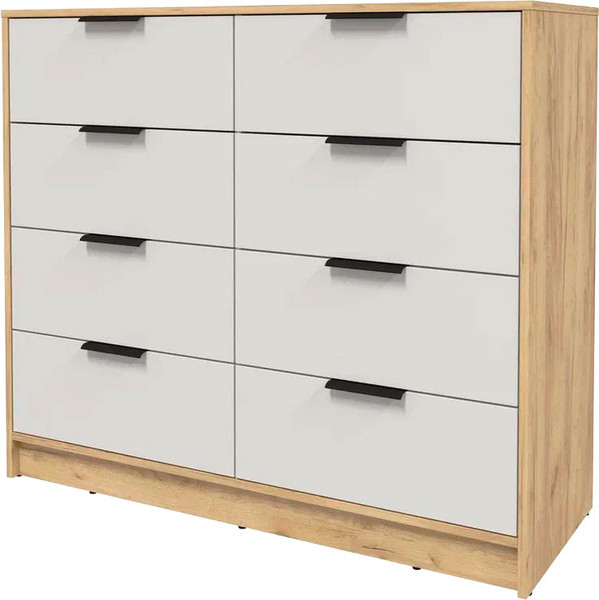 Изображение товара Комод Интерлиния Концепт КТ-К117 (персидский жемчуг/дуб золотой)