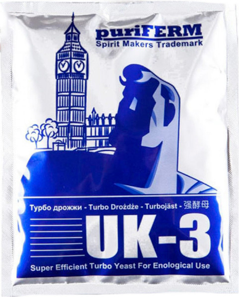 Изображение товара Дрожжи Puriferm Turbo UK-3 (112г)