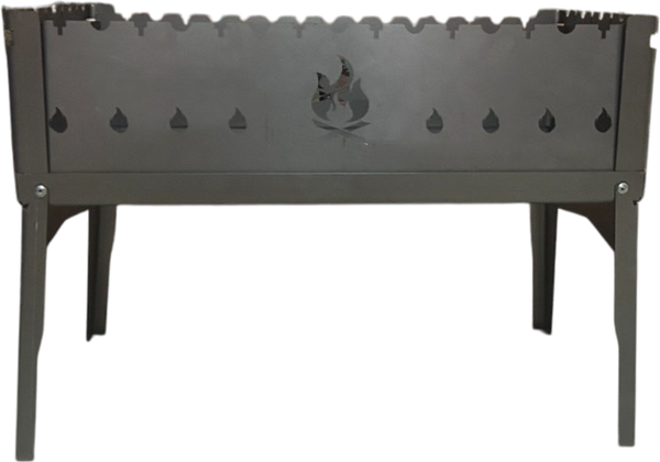 Изображение товара Мангал Grand Metall Invest Дипломат 2мм 50см (нержавеющая сталь )