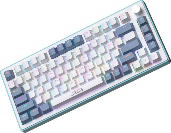 Изображение товара Клавиатура JEGG ZA82 (белый/синий/зеленый)