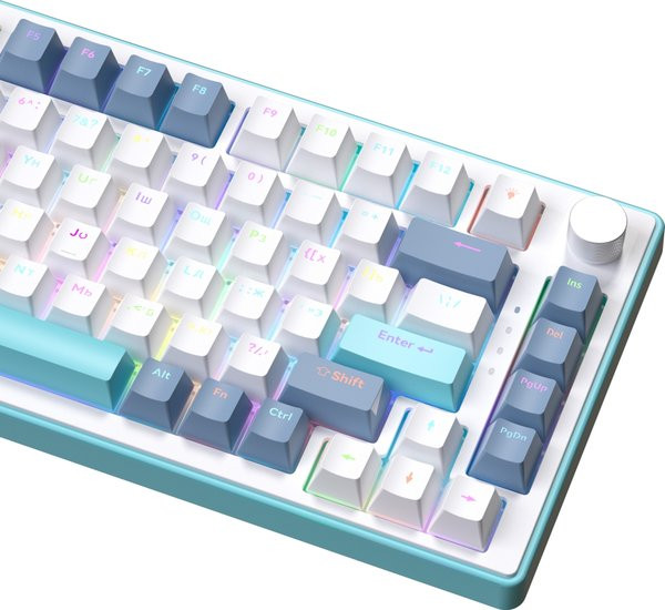 Изображение товара Клавиатура JEGG ZA82 (белый/синий/зеленый)