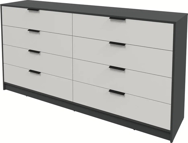 Изображение товара Комод Интерлиния Концепт КТ-К197 (персидский жемчуг/антрацит)