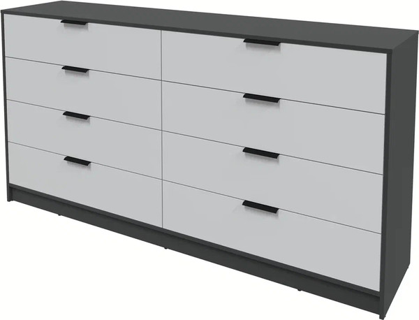 Изображение товара Комод Интерлиния Концепт КТ-К197 (серый/антрацит)