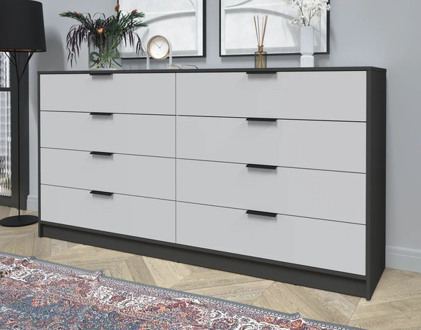 Изображение товара Комод Интерлиния Концепт КТ-К197 (серый/антрацит)