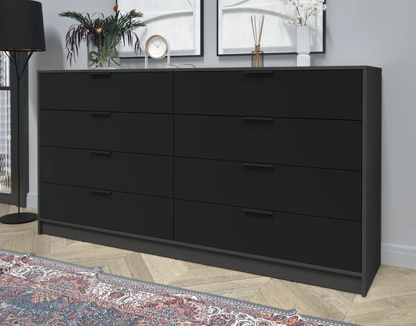 Изображение товара Комод Интерлиния Концепт КТ-К197 (черный/антрацит)