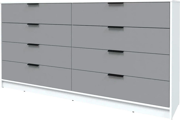 Изображение товара Комод Интерлиния Концепт КТ-К197 (серебро/белый платинум)