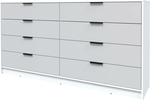 Изображение товара Комод Интерлиния Концепт КТ-К197 (серый/белый платинум)