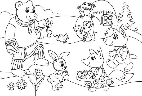 Изображение товара Раскраска Учитель-Канц Суперраскраска для детей 3-5 лет. Сказочные чудеса