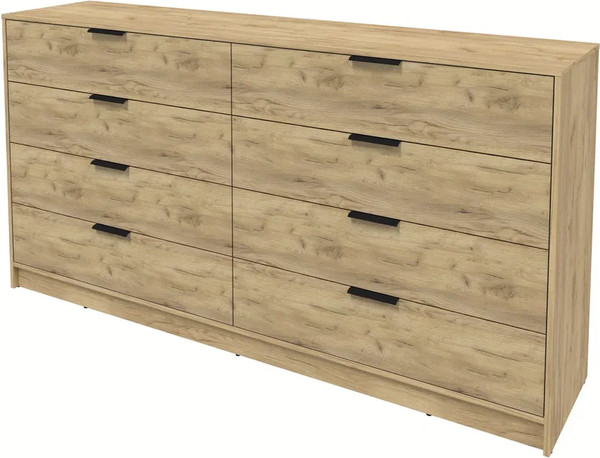 Изображение товара Комод Интерлиния Концепт КТ-К197 (дуб золотой/дуб золотой)