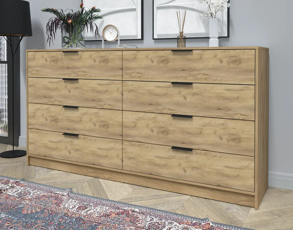 Изображение товара Комод Интерлиния Концепт КТ-К197 (дуб золотой/дуб золотой)