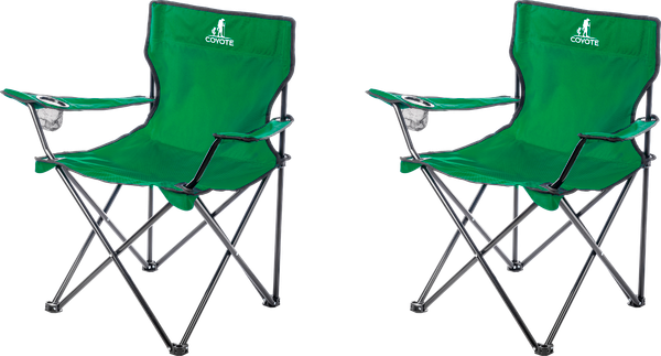 Изображение товара Комплект кресел складных Coyote HKC-1001A (2шт, зеленый)