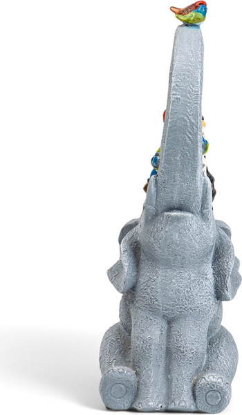 Изображение товара Садовая фигура-светильник Take It Easy Слоник с гномами / 10824132