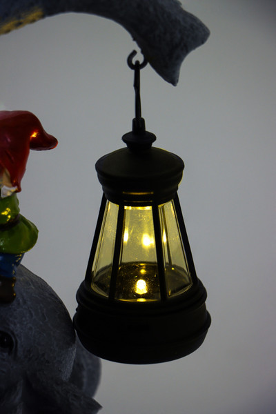 Изображение товара Садовая фигура-светильник Take It Easy Слоник с гномами / 10824132