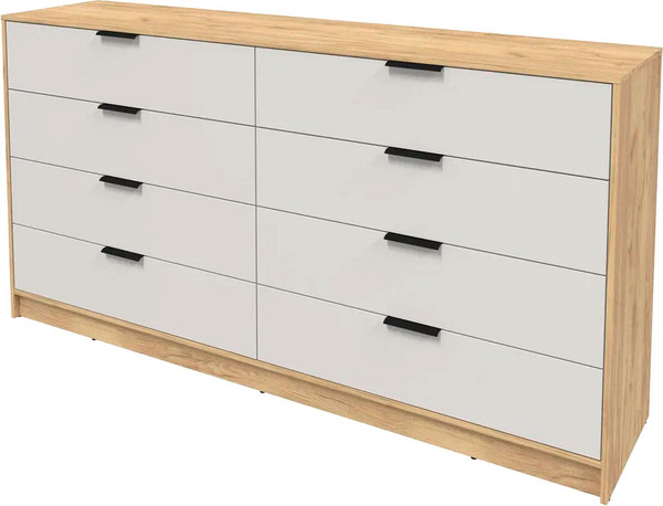 Изображение товара Комод Интерлиния Концепт КТ-К197 (персидский жемчуг/дуб золотой)