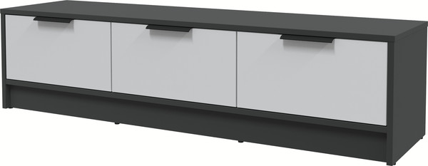 Изображение товара Тумба Интерлиния ТВ Концепт КТ-ТВ3-35 (серый/антрацит)