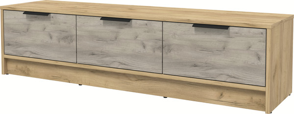 Изображение товара Тумба Интерлиния ТВ Концепт КТ-ТВ3-35 (дуб серый/дуб золотой)