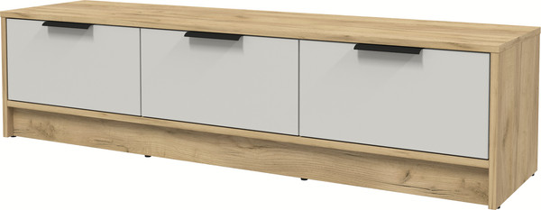 Изображение товара Тумба Интерлиния ТВ Концепт КТ-ТВ3-35 (персидский жемчуг/дуб золотой)