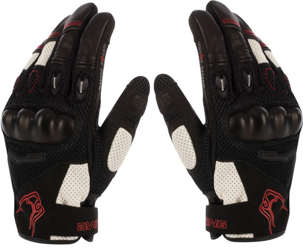 Изображение товара Мотоперчатки BERING Planet BGE581-T12 (T12, черный/белый/красный)