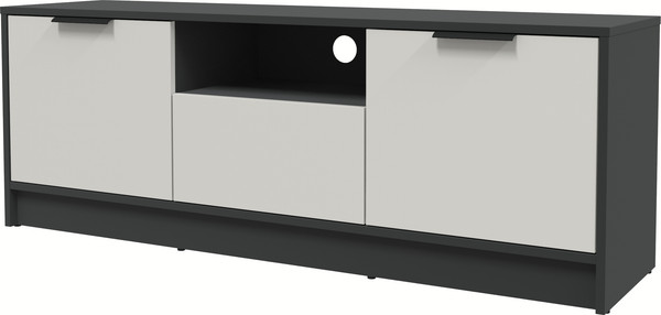 Изображение товара Тумба Интерлиния ТВ Концепт КТ-ТВ3-50 (персидский жемчуг/антрацит)