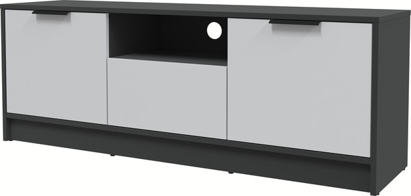 Изображение товара Тумба Интерлиния ТВ Концепт КТ-ТВ3-50 (серый/антрацит)