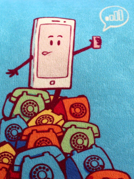 Изображение товара Подушка декоративная MATEX Freak Смарт-эволюция / 34-780 (голубой/желтый/зеленый)