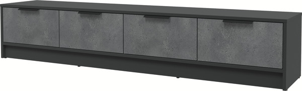 Изображение товара Тумба Интерлиния ТВ Концепт КТ-ТВ4-35 (бетон портленд/антрацит)