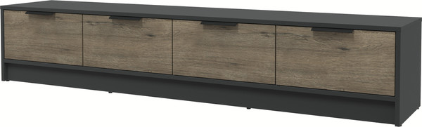 Изображение товара Тумба Интерлиния ТВ Концепт КТ-ТВ4-35 (дуб веллингтон/антрацит)