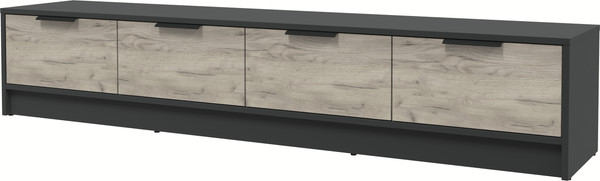 Изображение товара Тумба Интерлиния ТВ Концепт КТ-ТВ4-35 (дуб серый/антрацит)