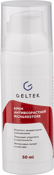 Изображение товара Крем для лица Geltek Rich & Restore антивозрастной (50мл)