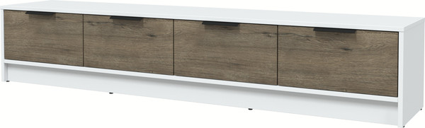 Изображение товара Тумба Интерлиния ТВ Концепт КТ-ТВ4-35 (дуб веллингтон/белый платинум)