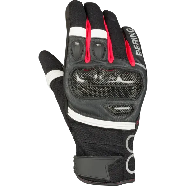 Изображение товара Мотоперчатки BERING Raid BGE721-T9 (T9, черный/белый/красный)