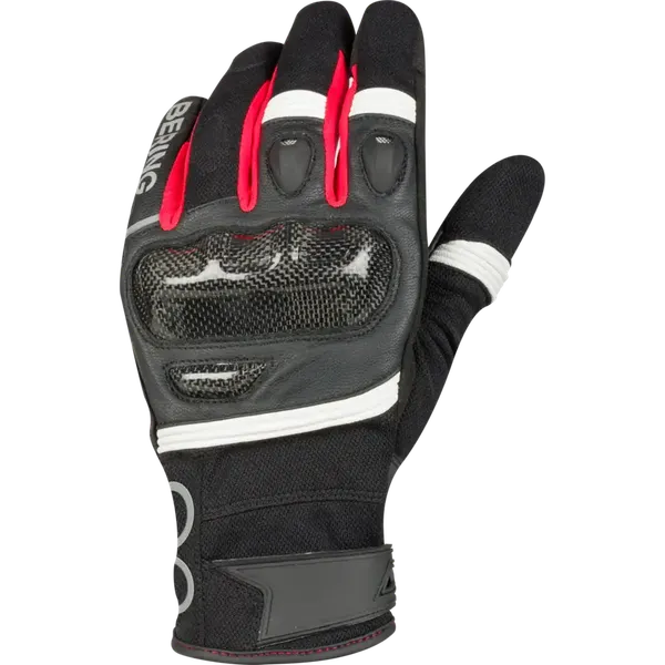 Изображение товара Мотоперчатки BERING Raid BGE721-T9 (T9, черный/белый/красный)