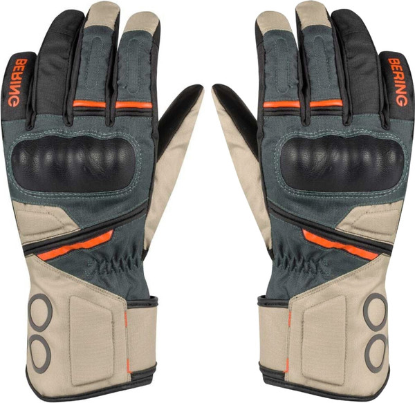 Изображение товара Мотоперчатки BERING Siberia BGM1185-T10 (T10, бежевый/серый/оранжевый)