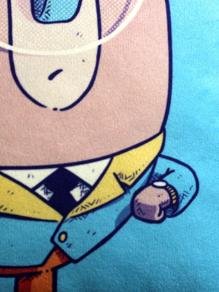 Изображение товара Подушка декоративная MATEX Freak офисная мышь / 34-803 (голубой/серый)