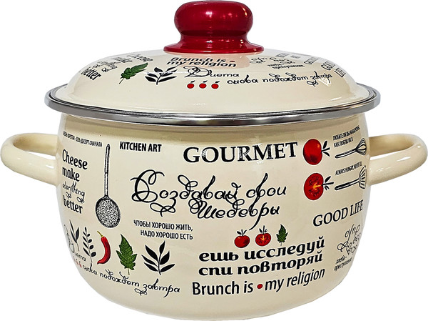 Изображение товара Кастрюля Appetite Шедевры 3RC201M
