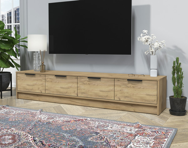 Изображение товара Тумба Интерлиния ТВ Концепт КТ-ТВ4-35 (дуб золотой/дуб золотой)