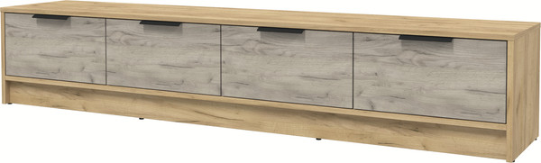 Изображение товара Тумба Интерлиния ТВ Концепт КТ-ТВ4-35 (дуб серый/дуб золотой)