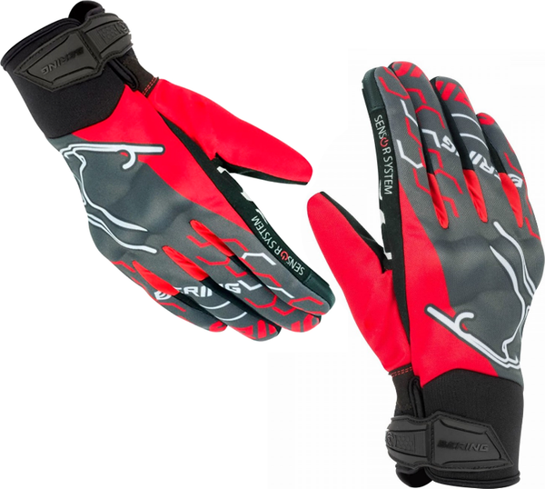 Изображение товара Мотоперчатки BERING Walshe BGE471-T12 (T12, черный/серый/красный)