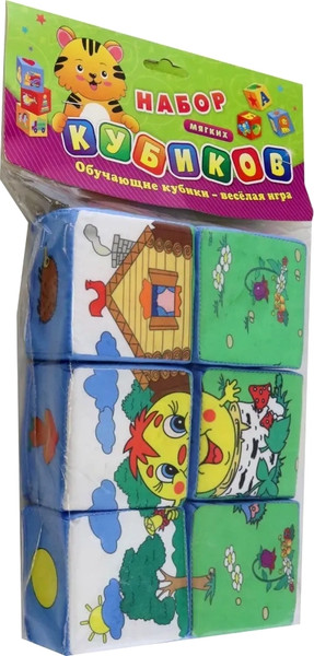 Изображение товара Развивающий игровой набор Учитель-Канц Кубики. Репка (4630061310020)