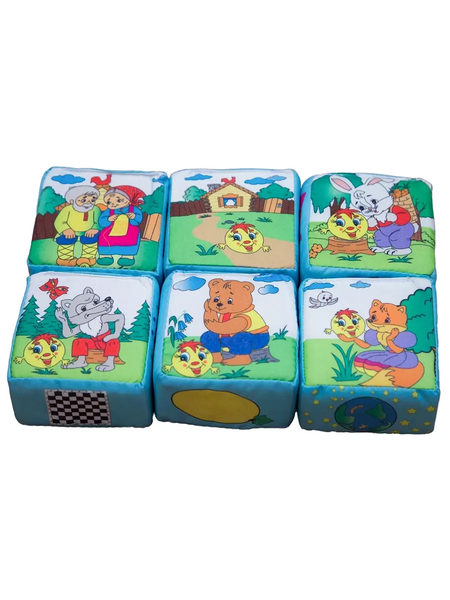 Изображение товара Развивающий игровой набор Учитель-Канц Кубики. Репка (4630061310020)