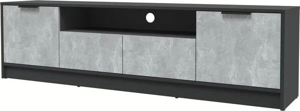 Изображение товара Тумба Интерлиния ТВ Концепт КТ-ТВ4-50 (бетон/антрацит)