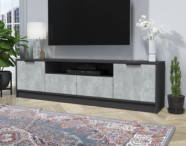 Изображение товара Тумба Интерлиния ТВ Концепт КТ-ТВ4-50 (бетон/антрацит)