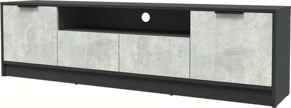 Изображение товара Тумба Интерлиния ТВ Концепт КТ-ТВ4-50 (бетон лайт/антрацит)