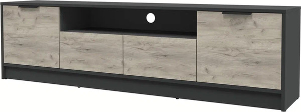Изображение товара Тумба Интерлиния ТВ Концепт КТ-ТВ4-50 (дуб серый/антрацит)